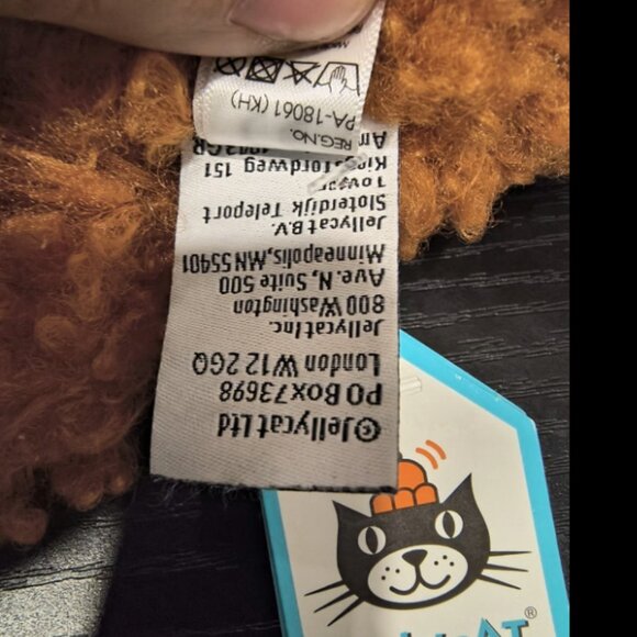 Jellycat COOPER DOODLE DOG - Medium 10" - Retired - Authentic - New with Tags - Picture 12 of 12